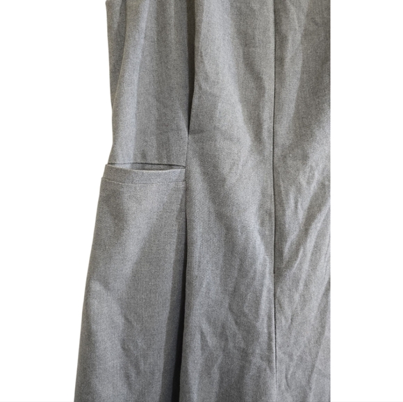 Vivian Chan McKenna Jumpsuit Medium Wide Leg Crop Culotte Mesh Cross Back - Picture 7 of 14